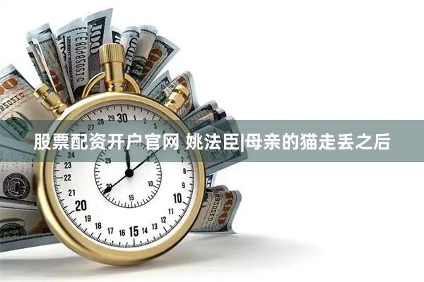 股票配资开户官网 姚法臣|母亲的猫走丢之后